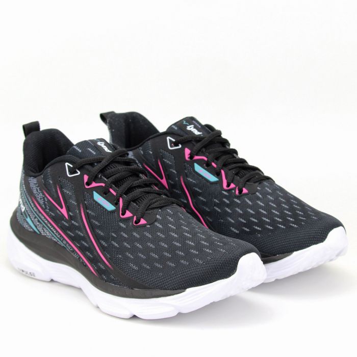 Tênis Feminino Lynd Z-On Preto/ Pink/ Verde