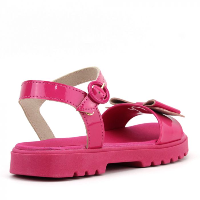 Sandália Infantil Molekinha Laço Pink