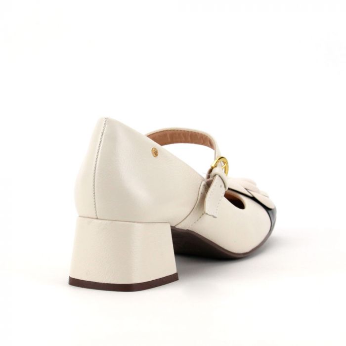 Sapato Feminino Boneca Solis Off White Preto 1435a6877