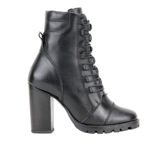 Bota Coturno Feminino Ithie Salto Alto 2280 Preto