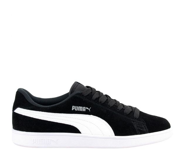 Tênis Masculino Puma Smash V2  367147 Preto/ Branco