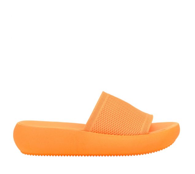 Chinelo Feminino Usaflex Slide Ai0501 Laranja