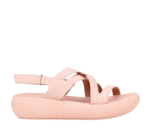 Sandália Feminina Usaflex Plataforma Ai0503 Rose