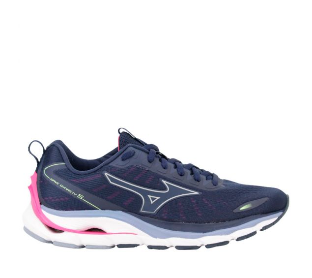 Tênis Feminino Mizuno Wave Dynasty 5 Marinho/ Pink