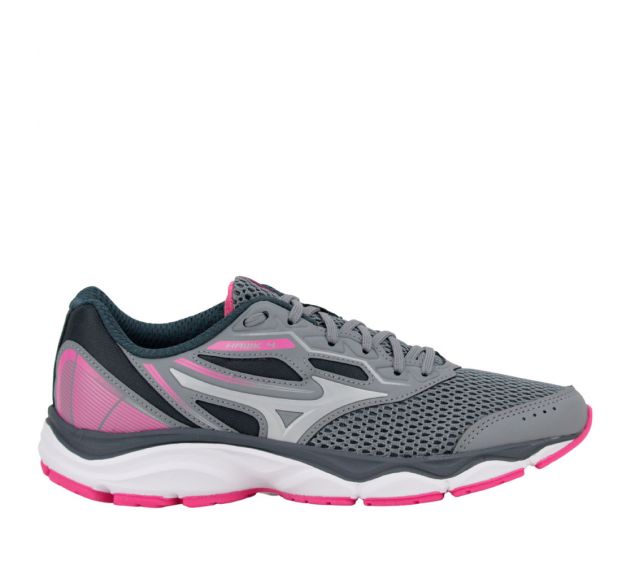 Tênis Feminino Mizuno Hawk 4 Chumbo/ Pink