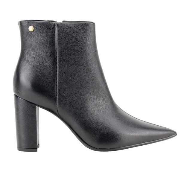 Bota Feminina Parô Salto Bloco Couro 1420b5682 Preto