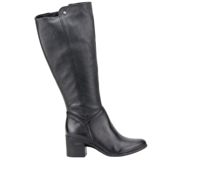 Bota Feminina Bottero Cano Longo Em Couro 346903 Preto