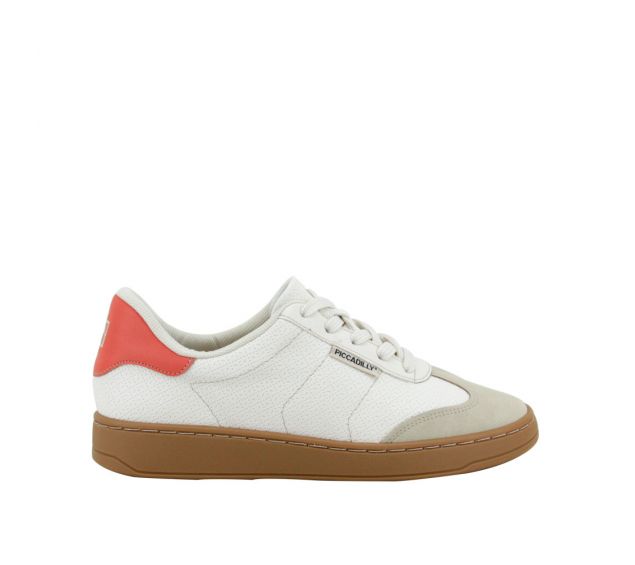 Tênis Feminino Casual Piccadilly Branco - Gelo 985006