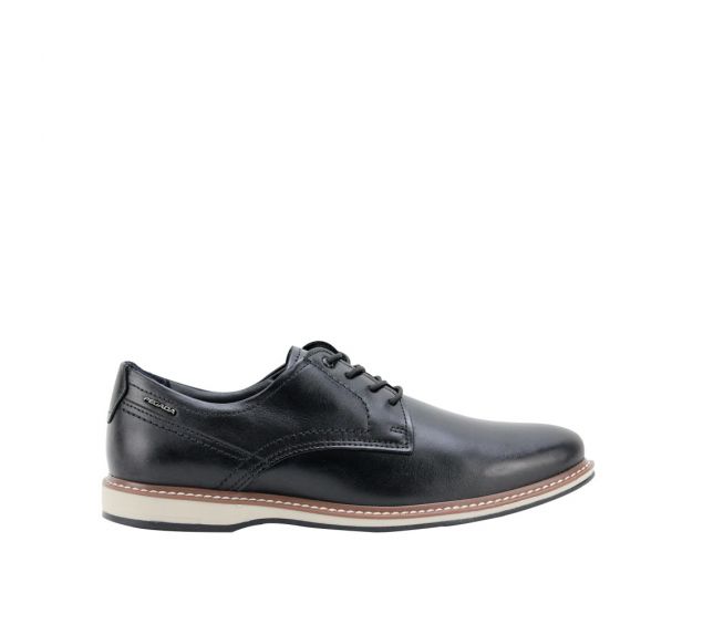 Sapato Masculino Casual Pegada Em Couro Preto 125151