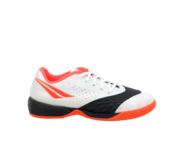 Chuteira Futsal Penalty Max 200 Kids Branco/ Coral/ Preto