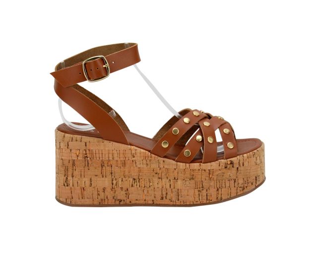 Sandália Feminina Anabela Lia Line Wisky 241472100