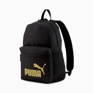 Mochila Puma Phase Backpack Preto/Ouro