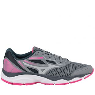 Tênis Feminino Mizuno Hawk 4 Chumbo/ Pink