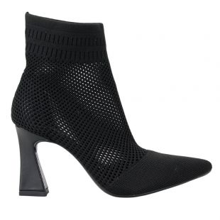 Bota Feminina Ithie Em Knit 2013101 Preto