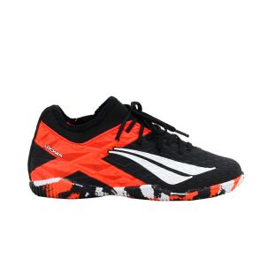 Chuteira Futsal Penalty Rx Locker Kids Preto/ Branco/ Coral