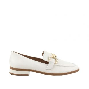 Sapato Feminino Loafer Luz Da Lua New Rigde Panna 60390001