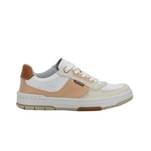 Tênis Feminino Pegada Couro Branco/Milk 212608