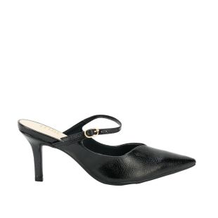 Tamanco Ithie Salto Fino Verniz Preto T7029-141