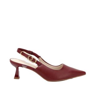 Sapato Feminino Slingback Ithie Vinho T3814-335