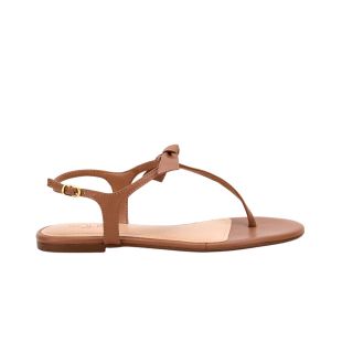 Sandália Rasteira Solis Couro Mousse 5578927